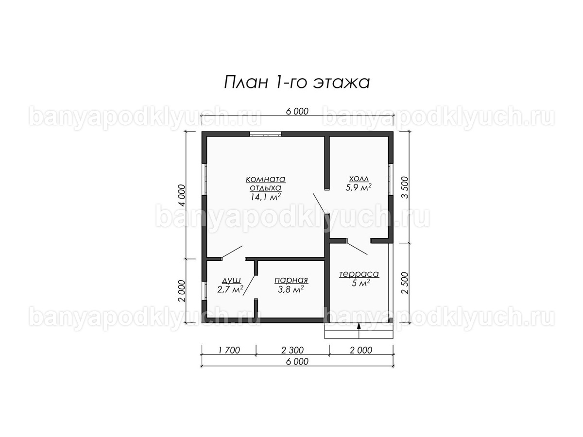 Каркасная баня 6x6 м Каркасная баня 6x6 м